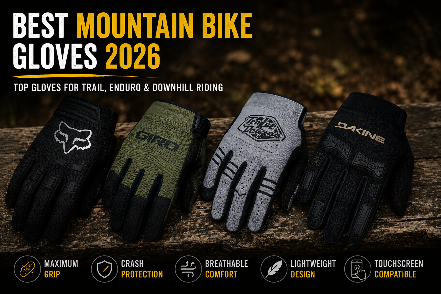 Best Mountain Bike Gloves 2026